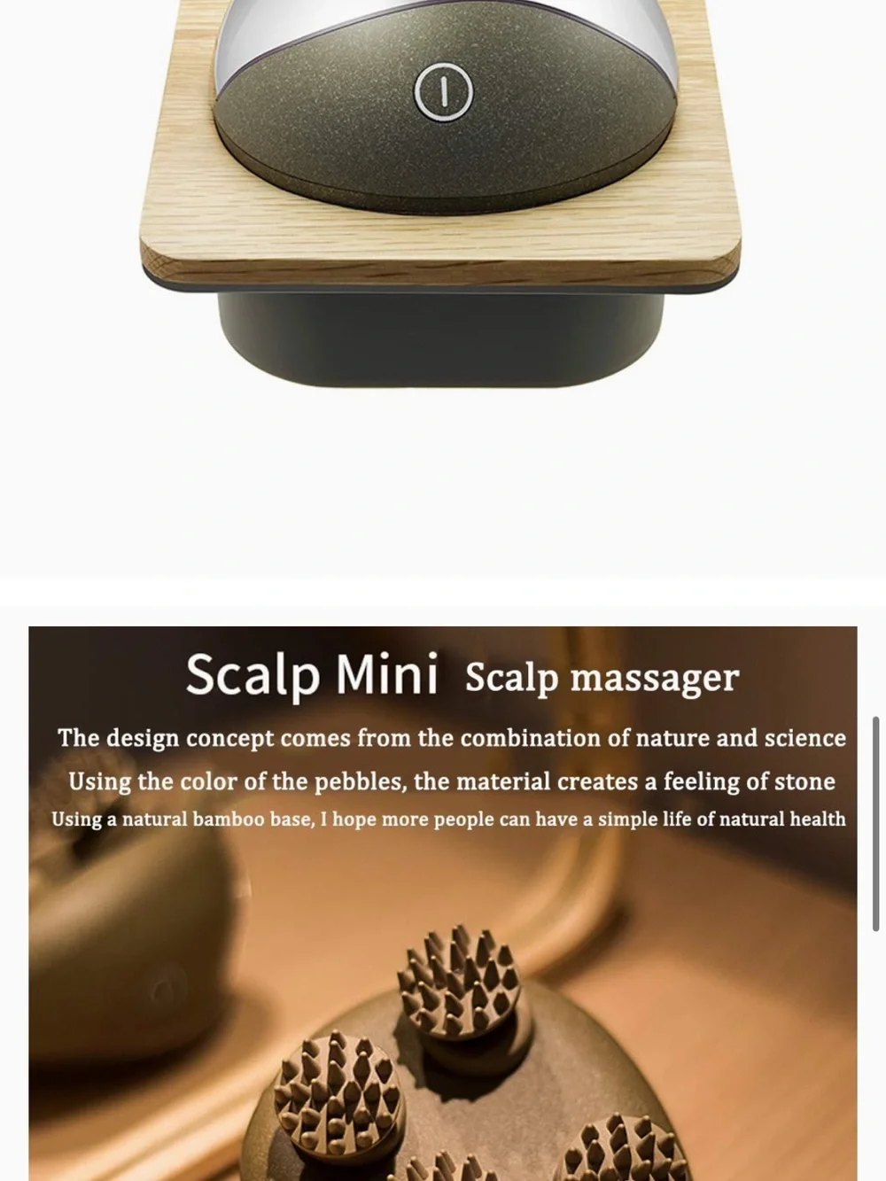Breo hair massager